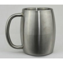 Caneca de cerveja de aço inoxidável 450 (CL1C-M15-B)